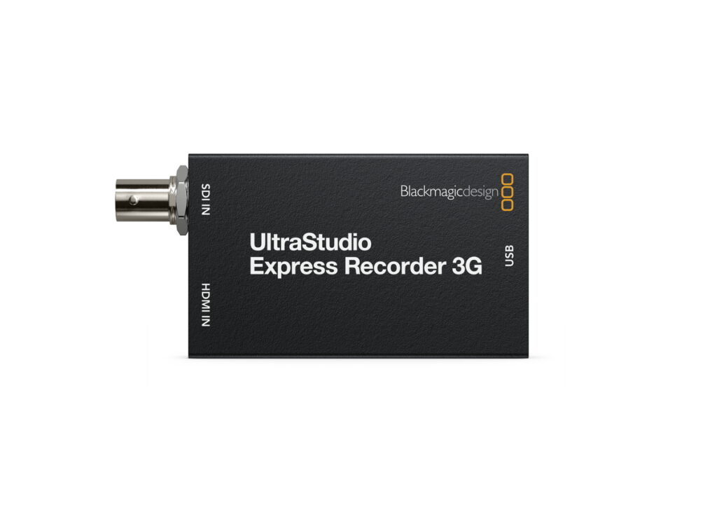 Blackmagic Design、「UltraStudio Express 3G」を発表　USB4対応でHDMI・3G-SDIに対応